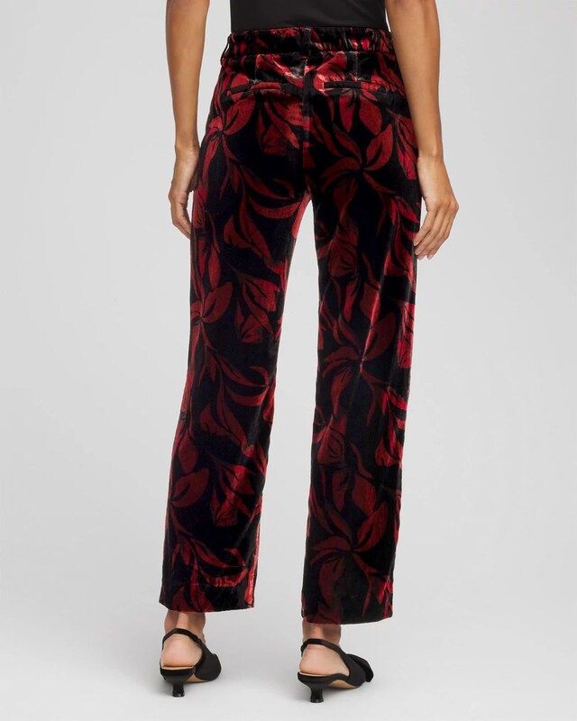 Velvet Rose Slim Ankle Pants - image 3